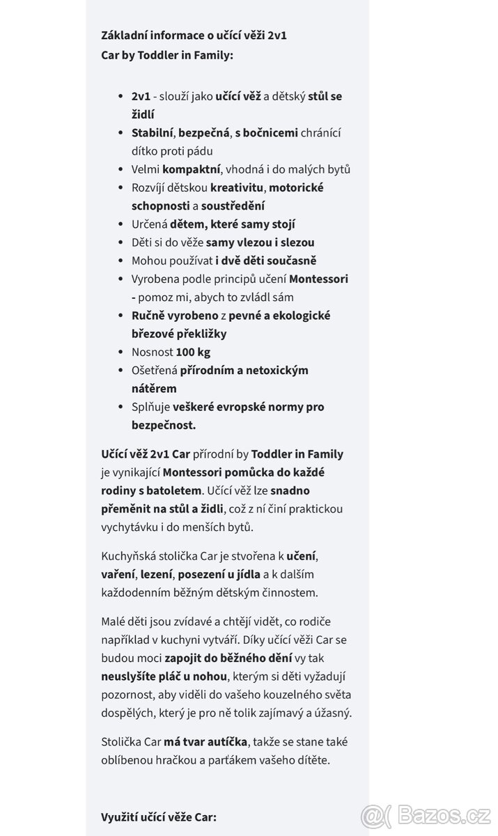 Šedo-bílá učící věž 2v1 - 5