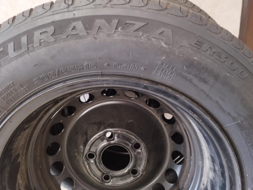 2 kola disk + pneu na Renault Fluence 205/65R15 - 5