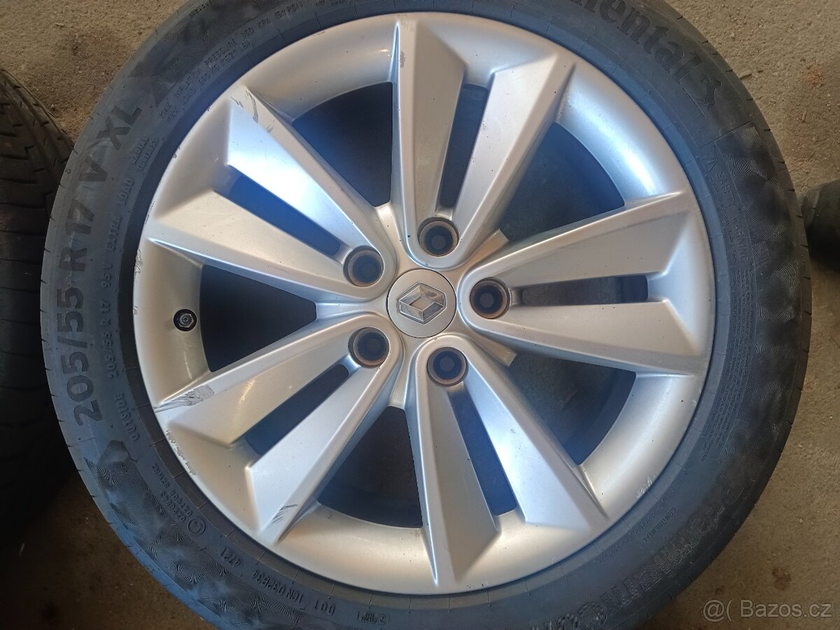 kompletní letní kola Renault Scenic/Megane 205/55R17 95V - 5