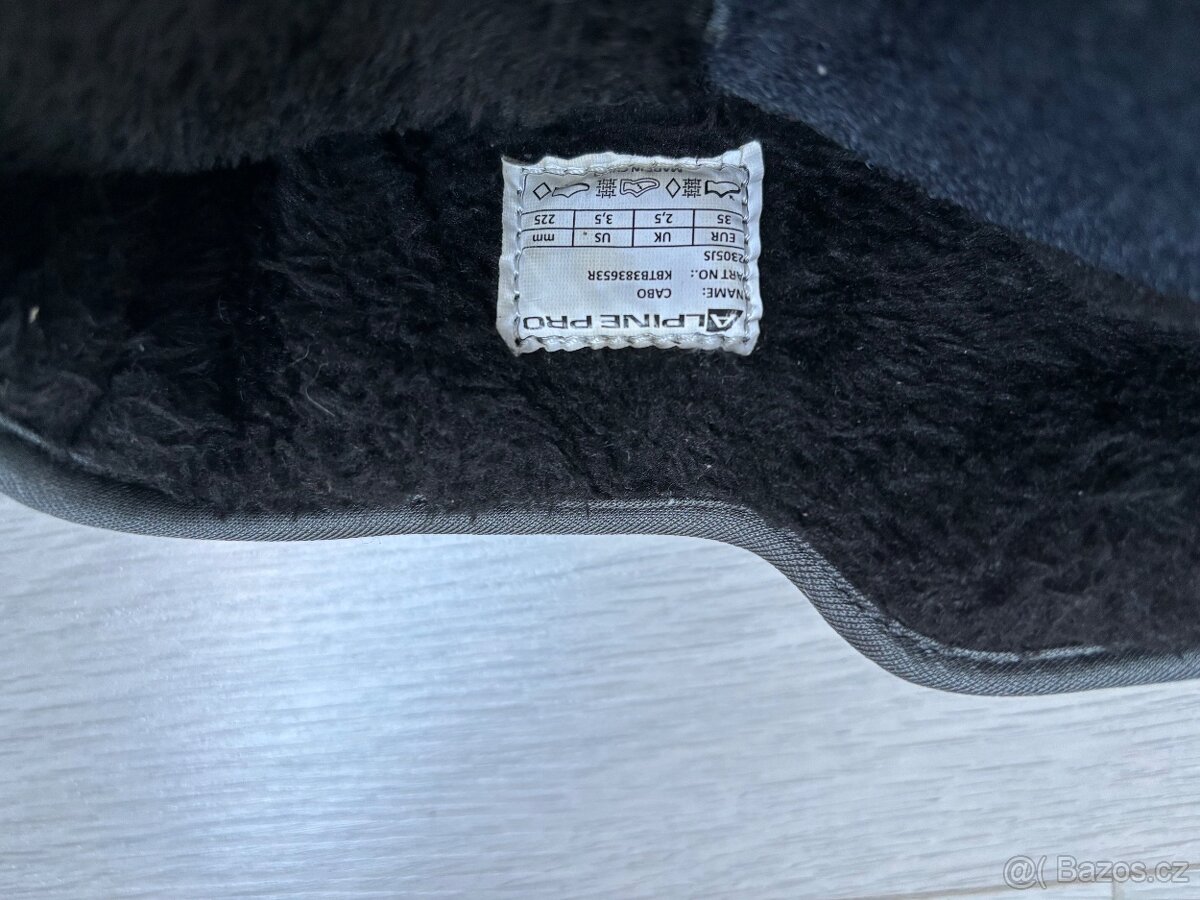 Zimní boty/ sněhule Alpine Pro, vel. 35/36 - 5