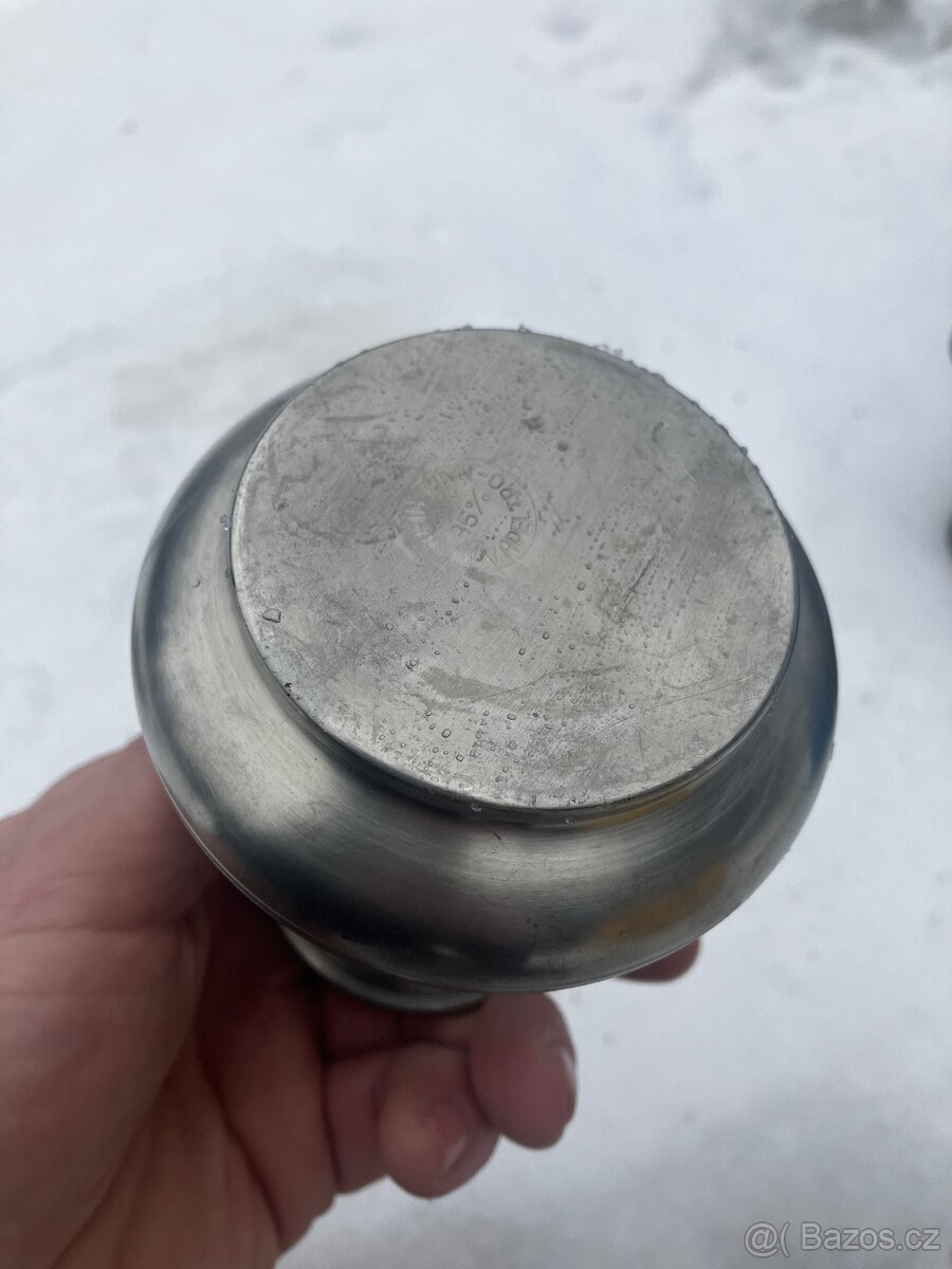 Cinove hrnky-cinova vazicka mala - 5