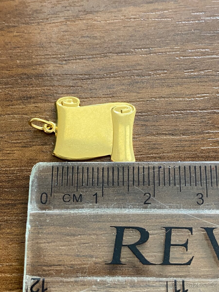 Zlatý přívěsek - 5