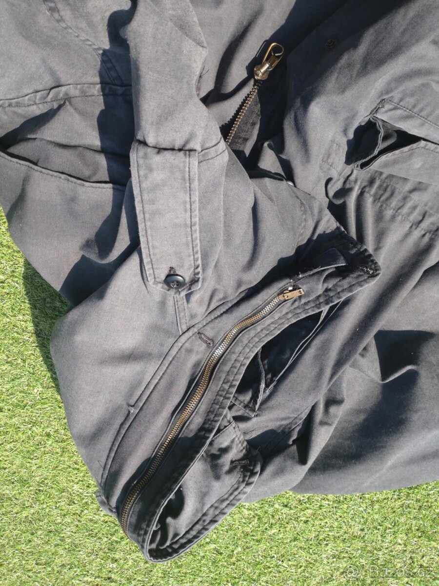 BUNDA PARKA M65 ALPHA INDUSTRIES XL/R ČERNÁ - 5