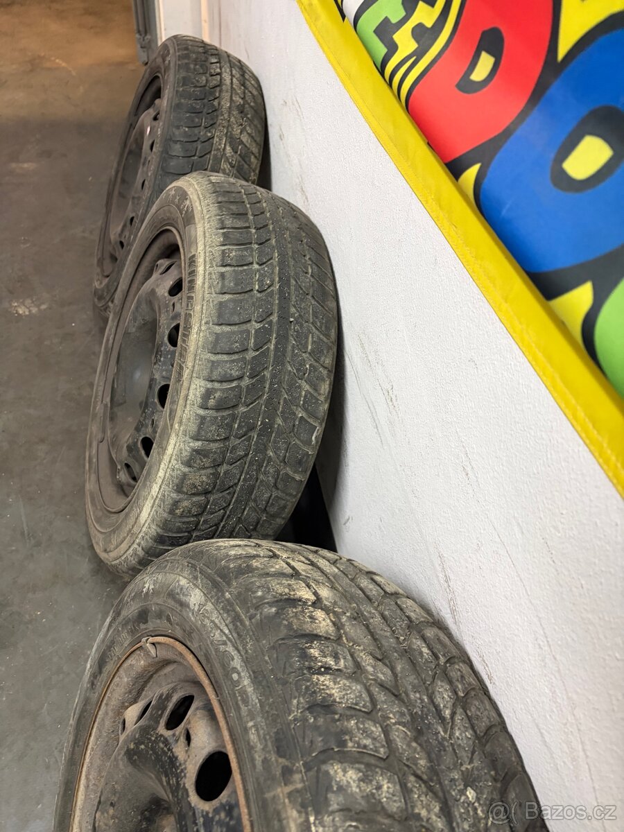 Prodam plechove disky na VW polo 6r 5x100 - 5