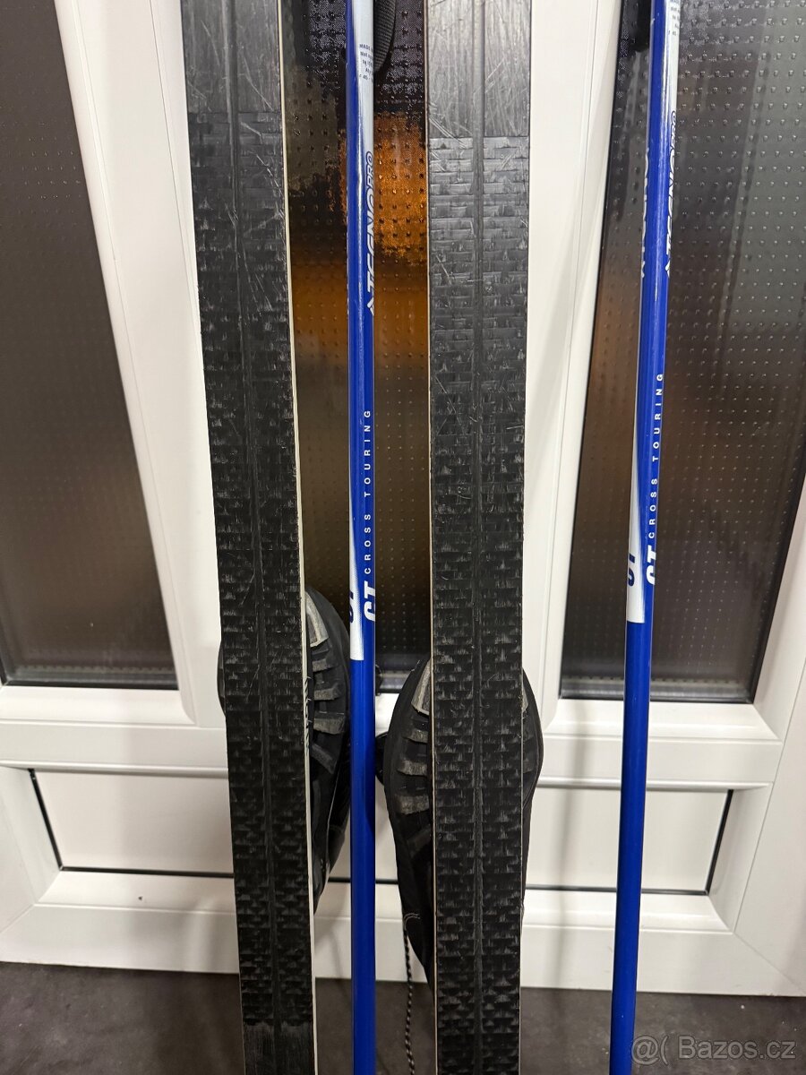 Komplet běžecké lyže inovik 139cm, hůlky, boty - 5