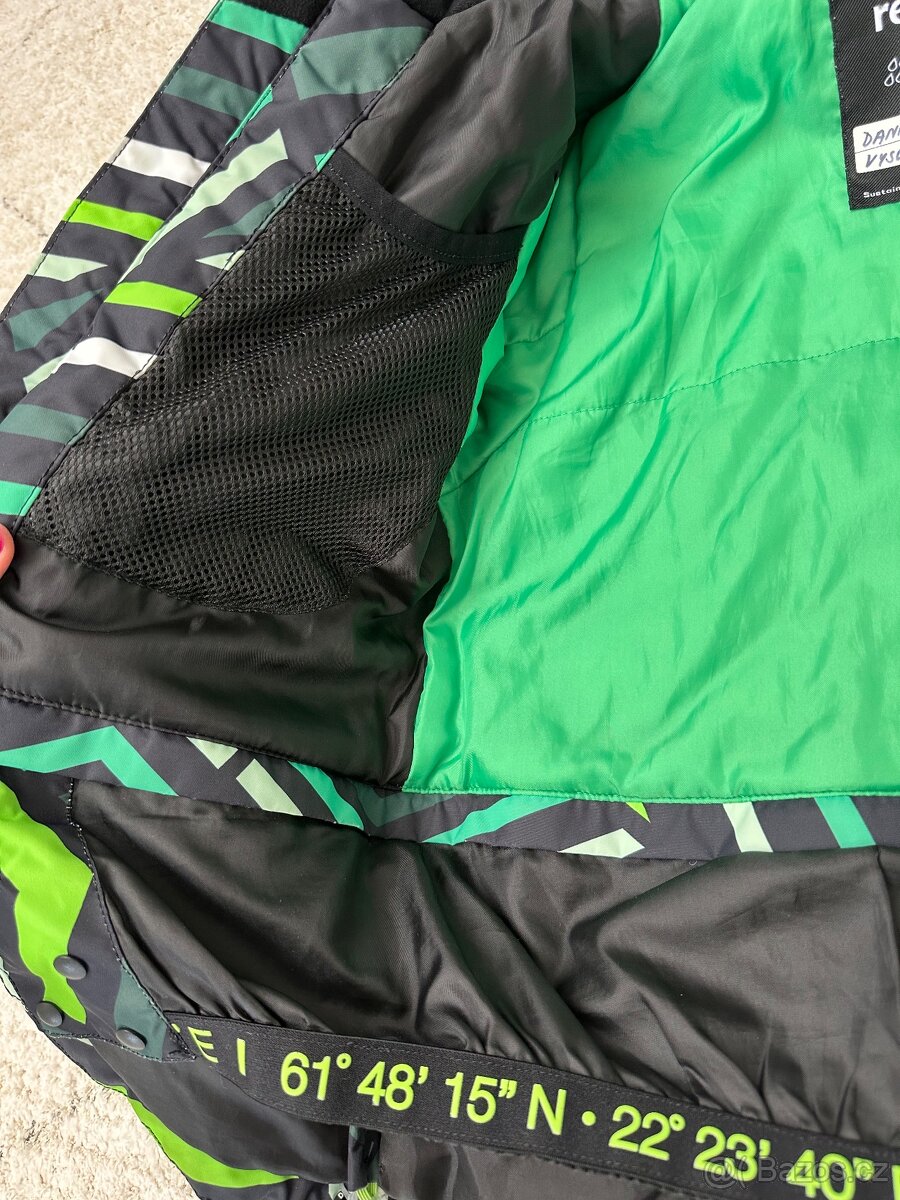 Dětská zimní i lyžařská bunda Reima Kairala vel 116 pro 6 le - 5