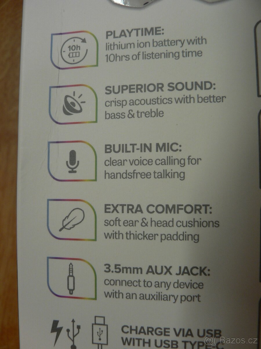 Bluetooth sluchátka Audeeo - 5