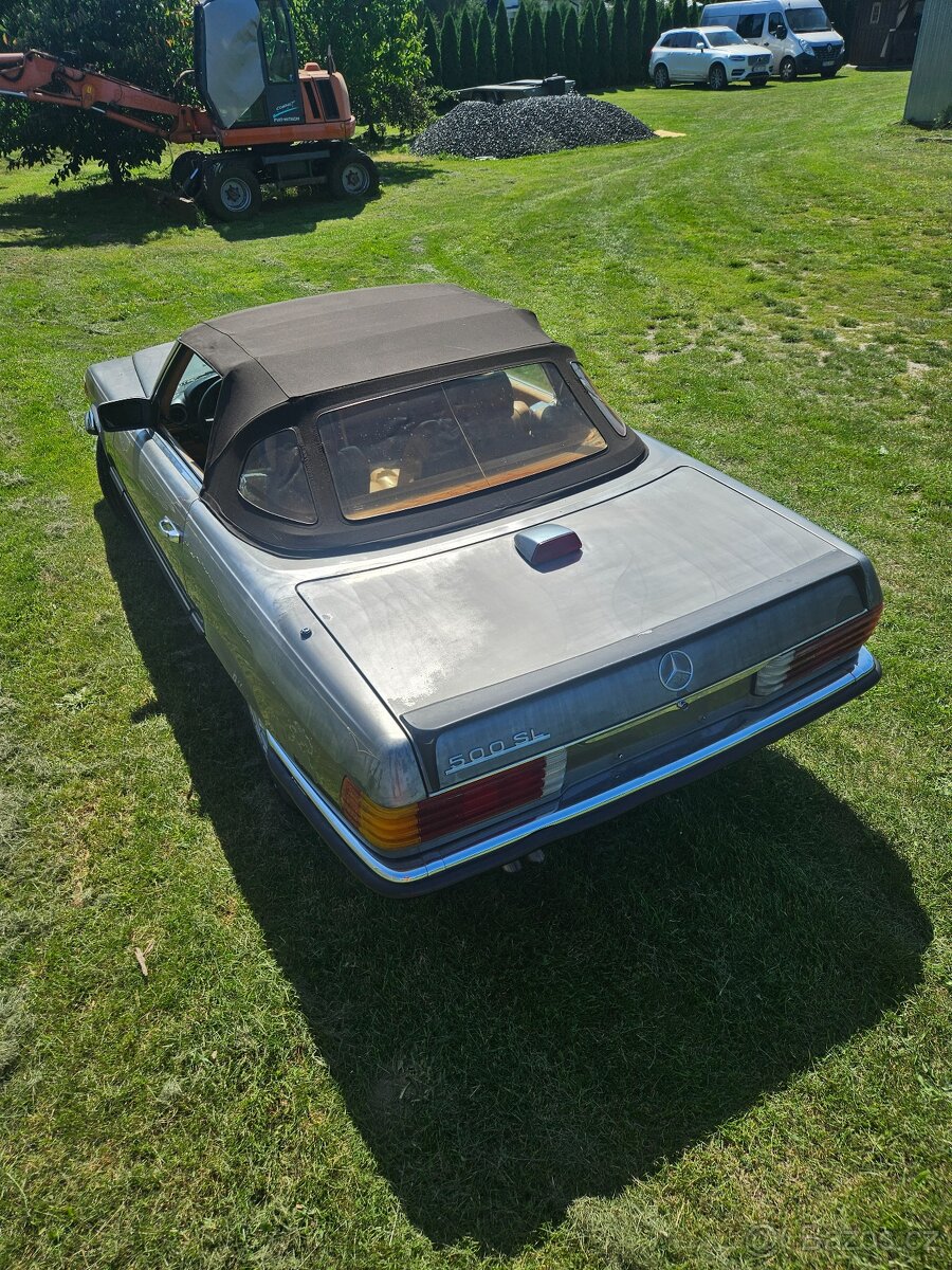 mercedes 500sl r107 - 5