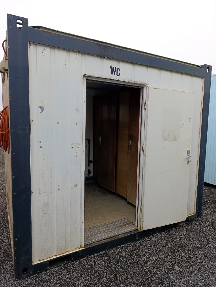 WC/umývárna/sanitární kontejner BENJAMIN 3m - 5