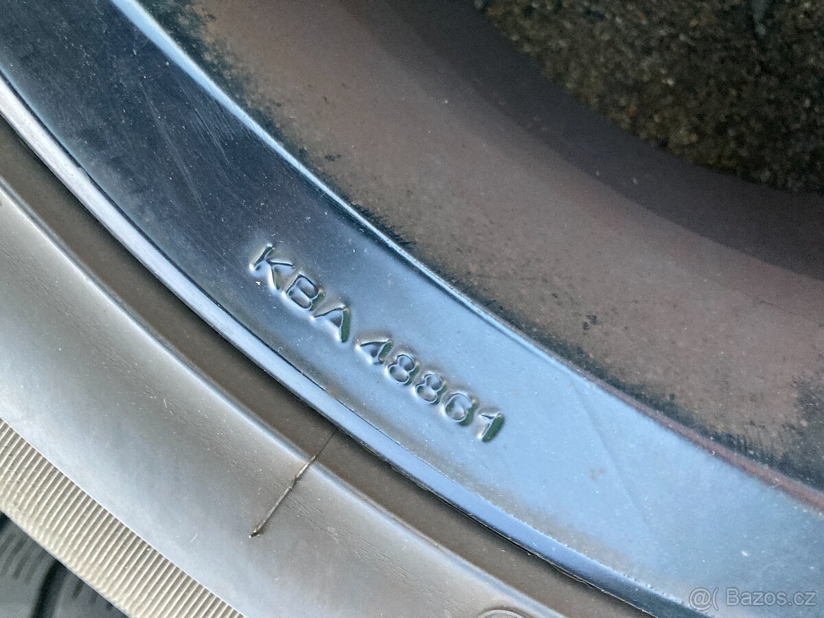 Alu kola CMS 18" 5×108, 8J, ET55 + zimní pneu - 5