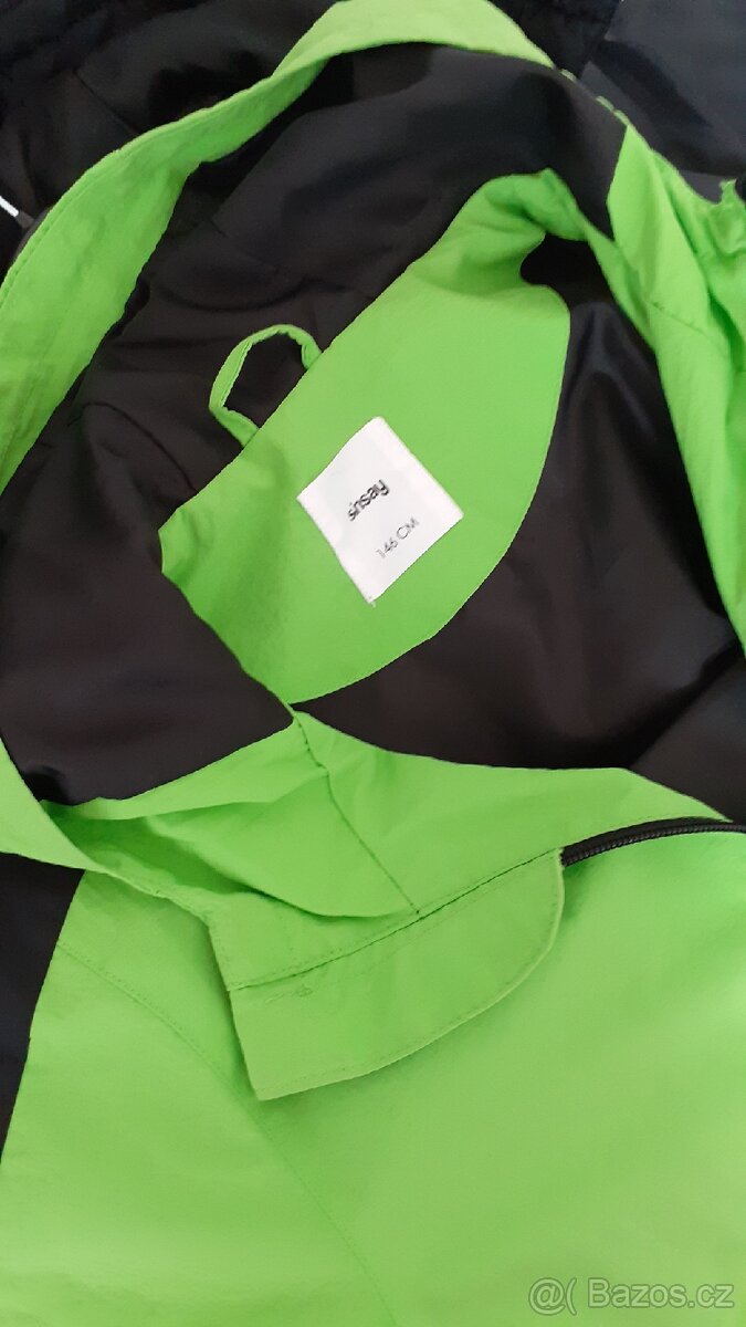 Lehká šusťáková bunda s kapucí - 5