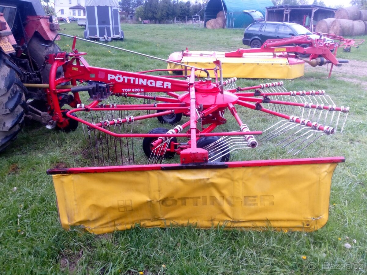 Nahrabovač, shrnovač sena a píce POTTINGER - 5