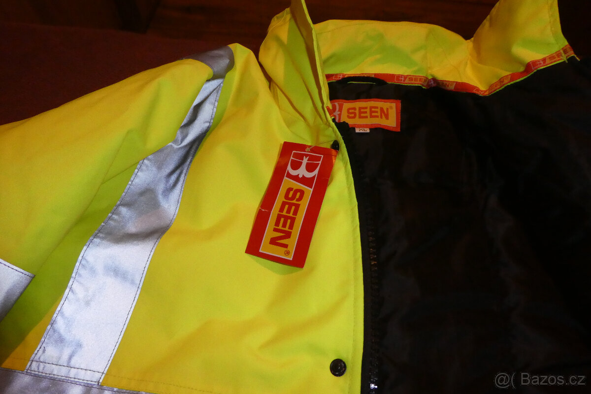 anglická pracovní bunda B-seen Constructor vel.XL - nová - 5