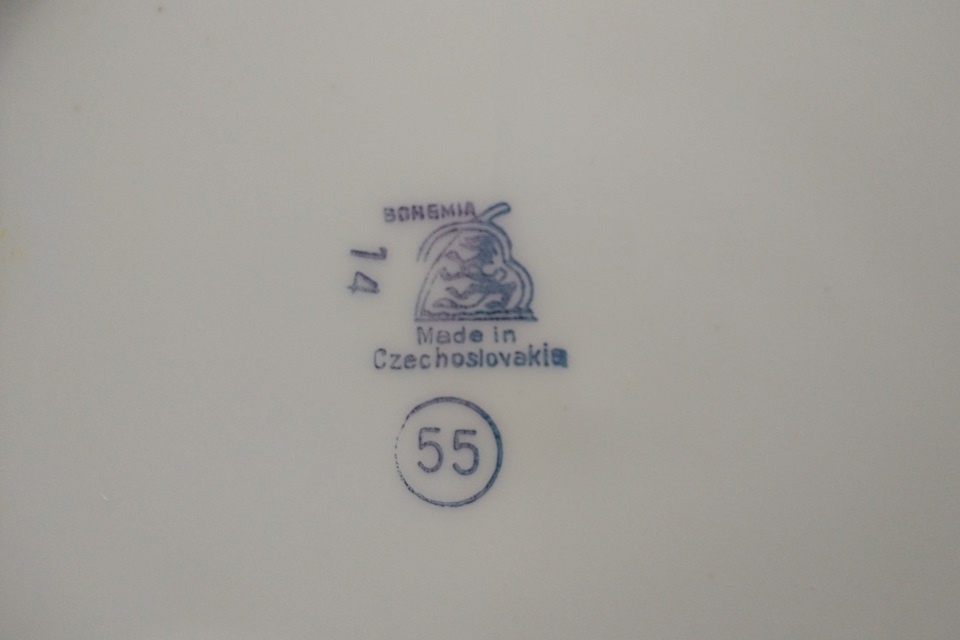 Servis retro jídelní souprava Československo ČSSR - SLEVA - 5