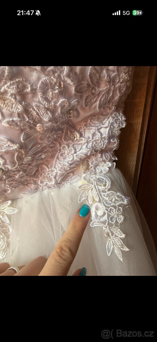 Plesové/Svatební šaty - 5