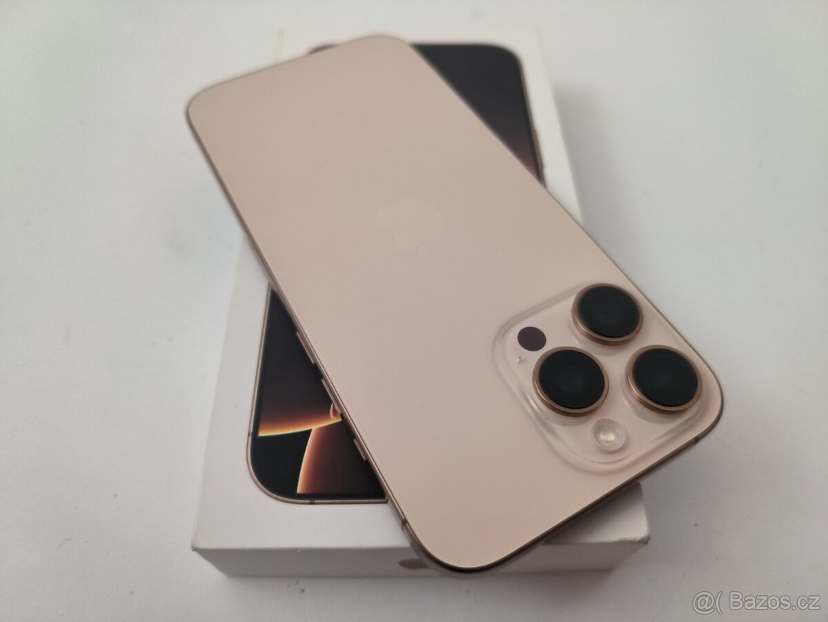 apple iphone 16 PRO MAX 256gb Desert Titanium / Batéria 91% - 5