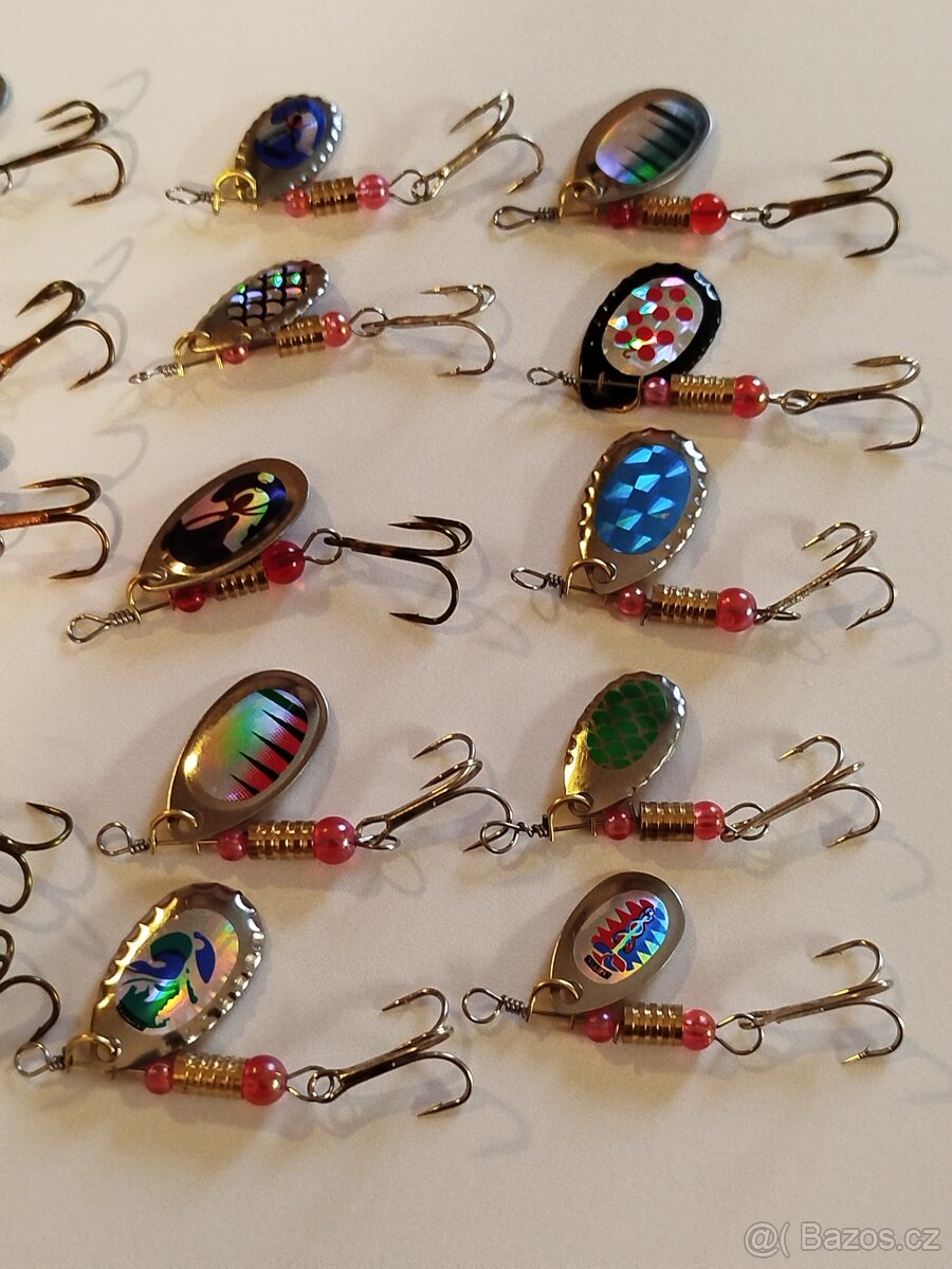 NOVÉ RYBÁŘSKÉ NÁSTRAHY - 20 KS ROTAČNÍCH TŘPYTEK - 5