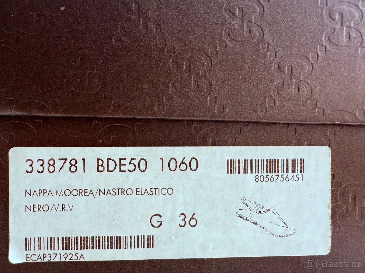 Gucci kožené sandály 36 - 5