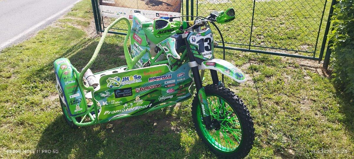 Dětská sajda stomp140ccm