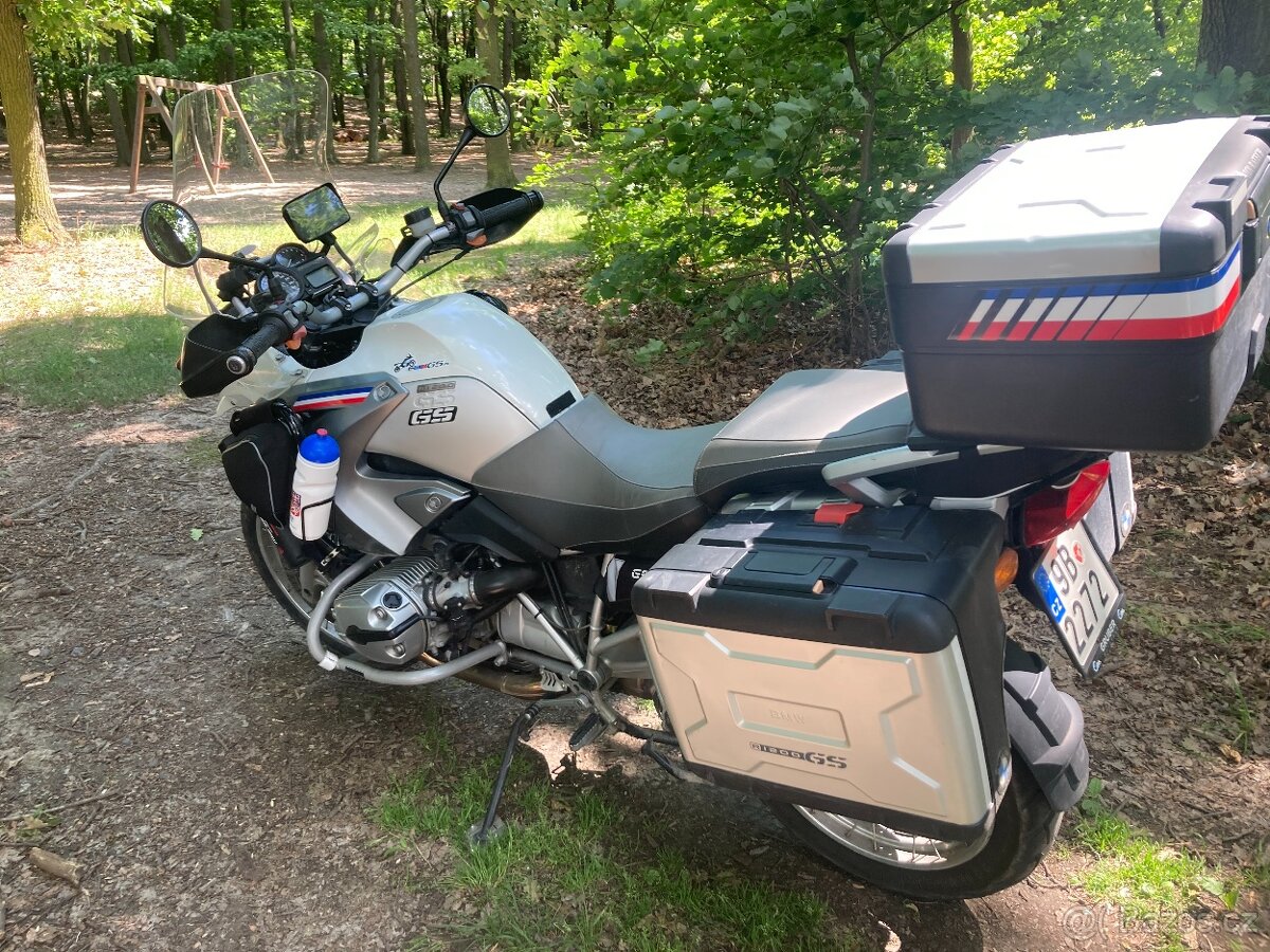 BMW R 1200 GS, cestovní enduro, nájezd jen 76tiABS, padáky,
