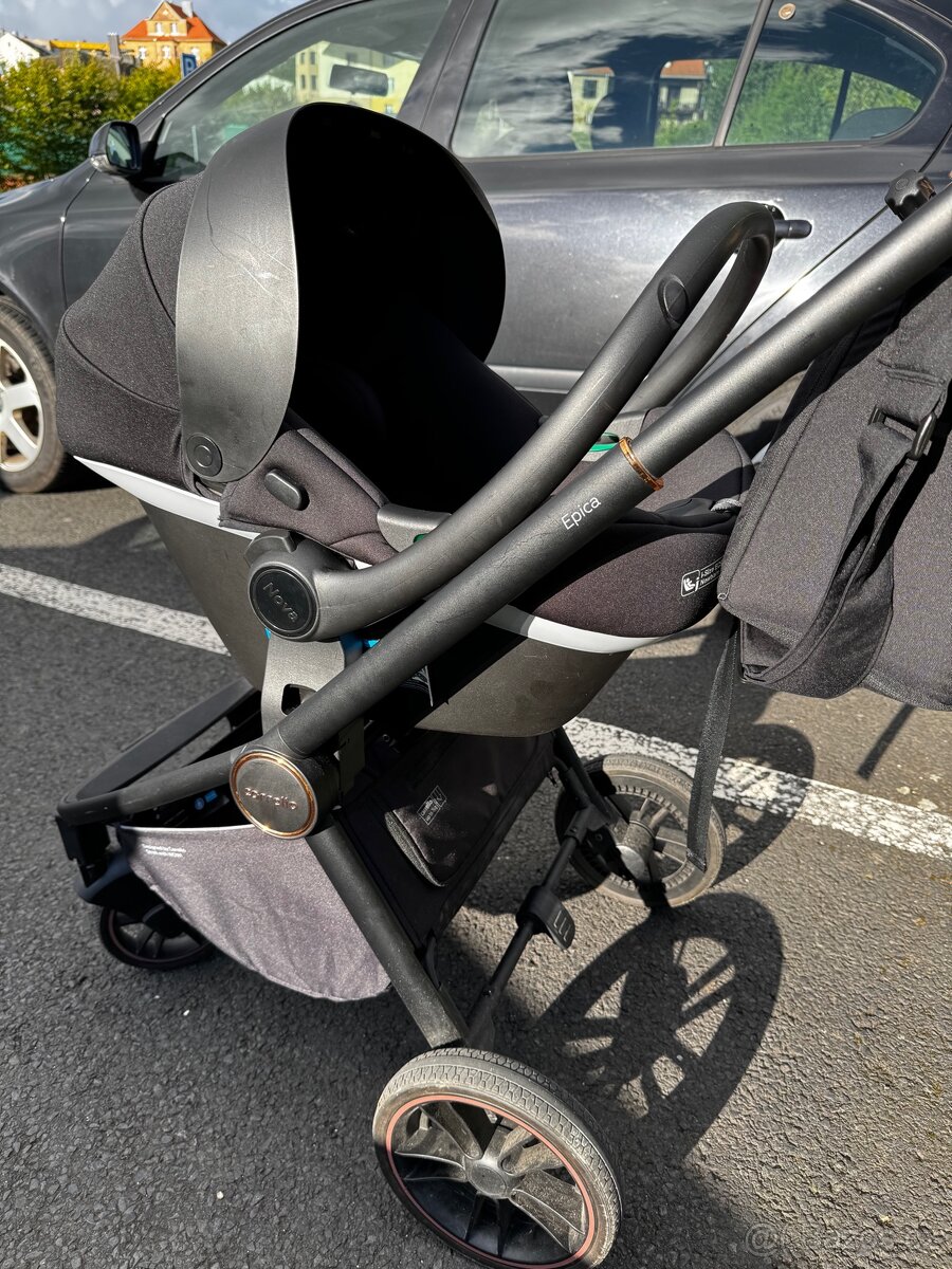Prodám kočárek 3 v 1 Carrello Epica. - 5