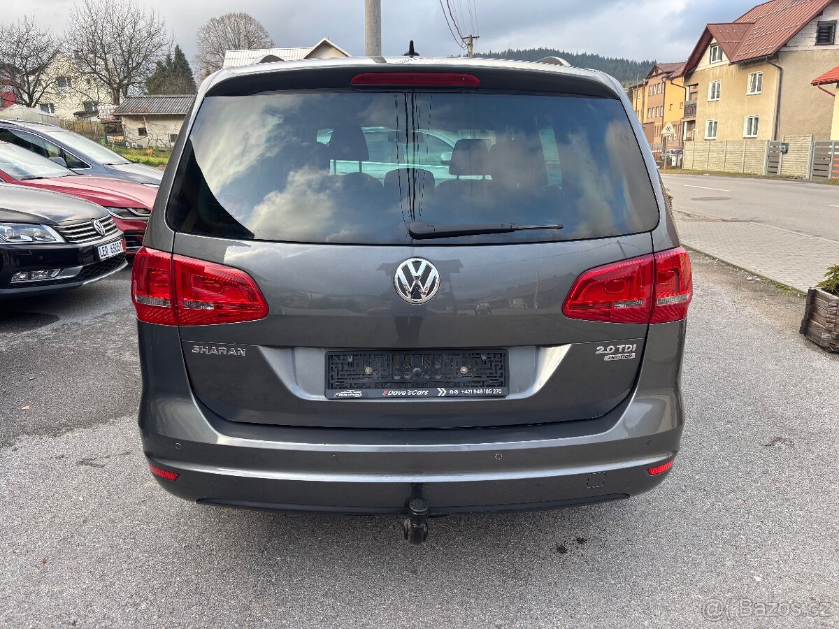 Volkswagen sharan 7 miest 4 motion bixenon navi tažne - 5