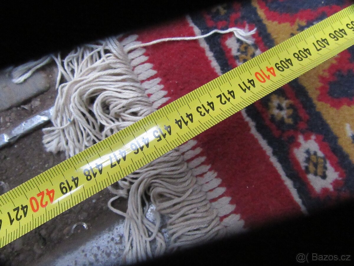 Nabízím krásně ornamentálně zdobený perský koberec. Přírodní - 5