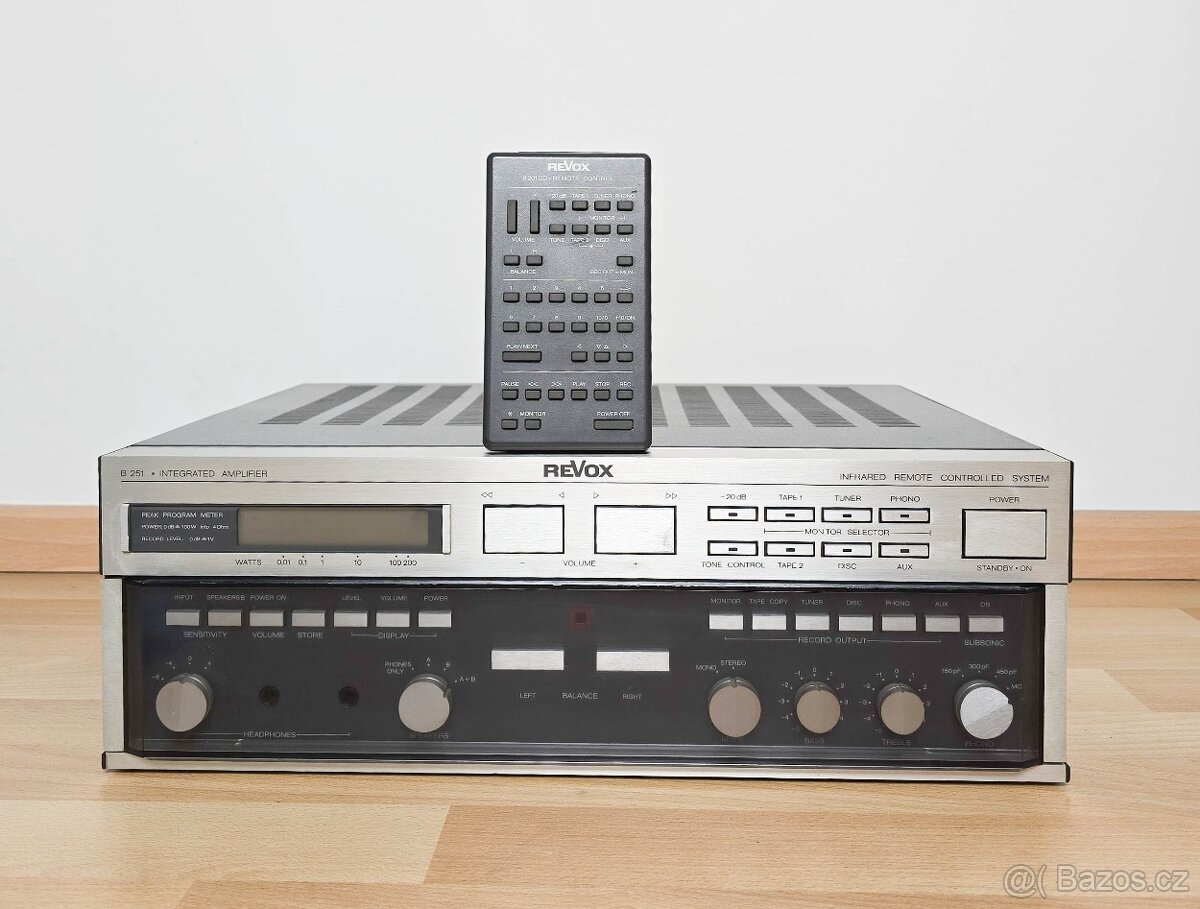 ReVox zostava ( Zosilnovac + Fm tuner + DO ) - 5