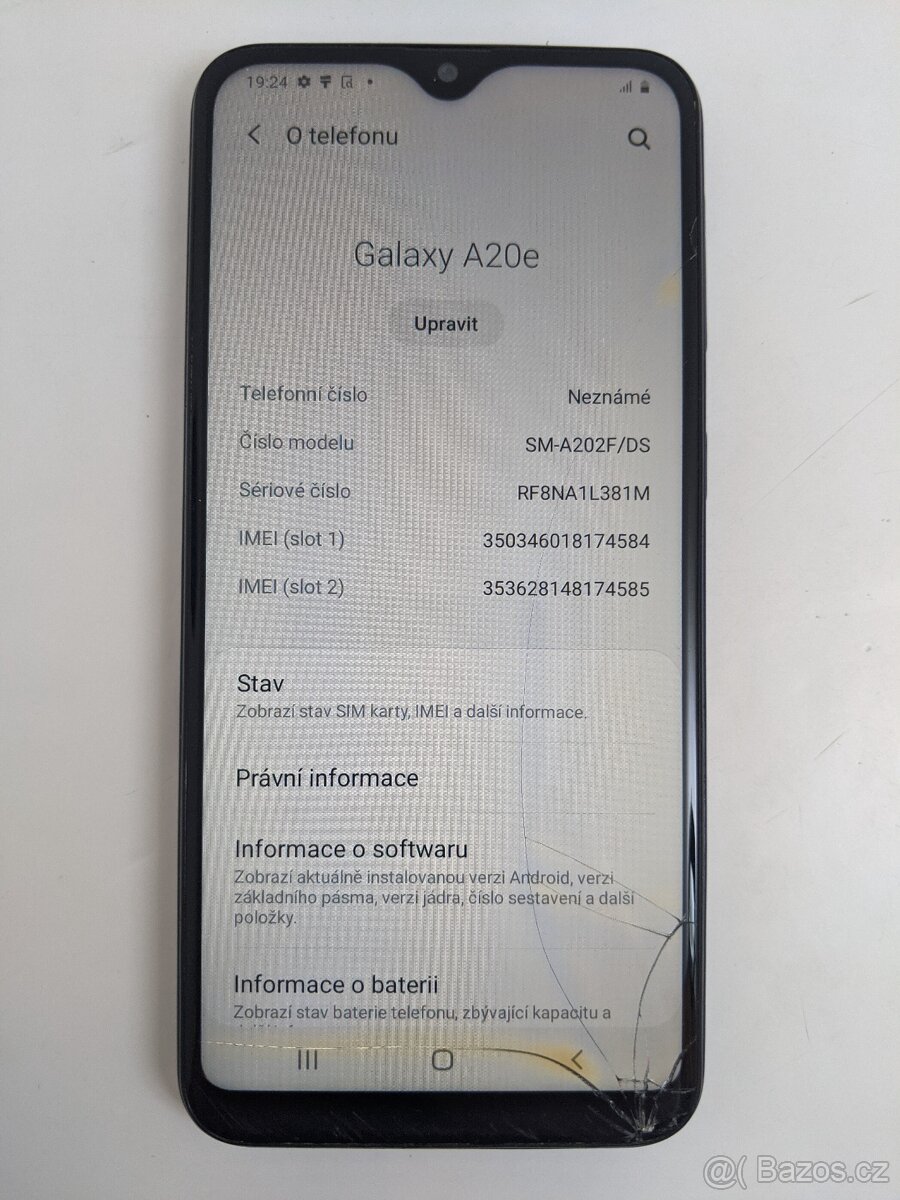 Samsung Galaxy A20e 3/32gb blue - 5