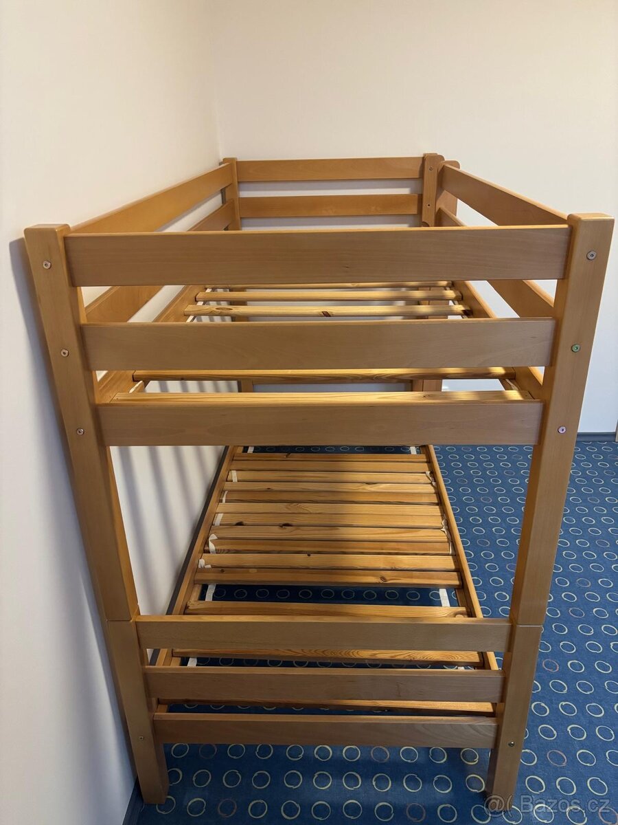 Dřevěná poschoďová postel - 5