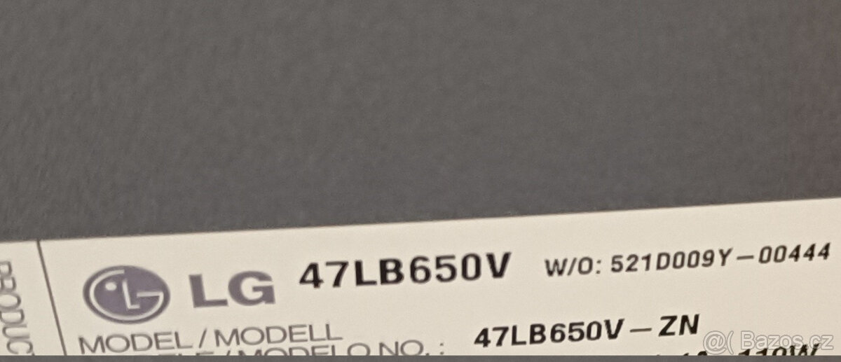 47(119cm) TV LG 47LB650V - 5