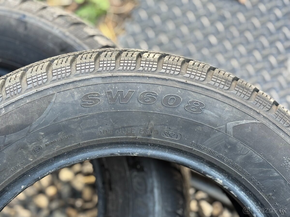 225/60/16 - Goodride zimní pár pneu - 5