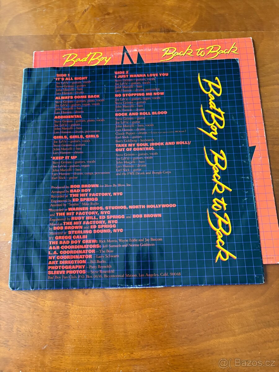 LP Bad Boy Back to Back - 5