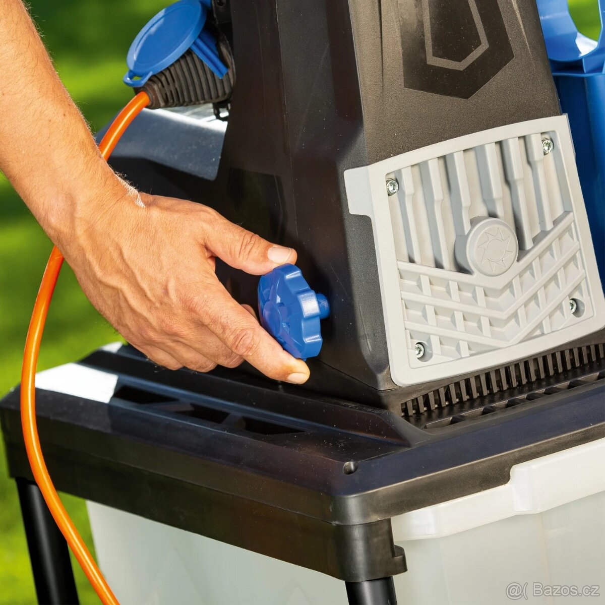 LUX Elektrický tichý válcový drtič E-LH-2800/45B, 2 800 W - 5