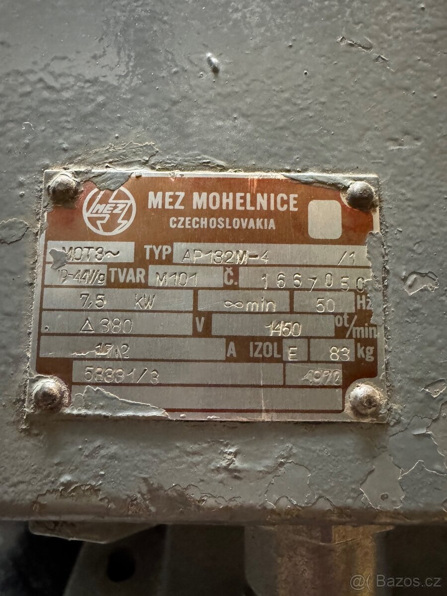 Elektromotor MEZ 7,5kW - 5