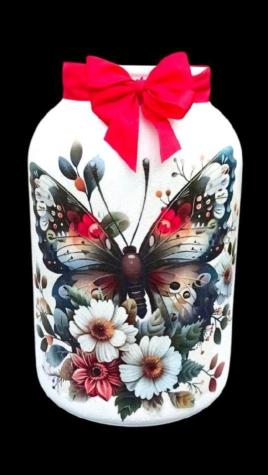 Skleněné lucerny ze zavařovacích lahví - 5