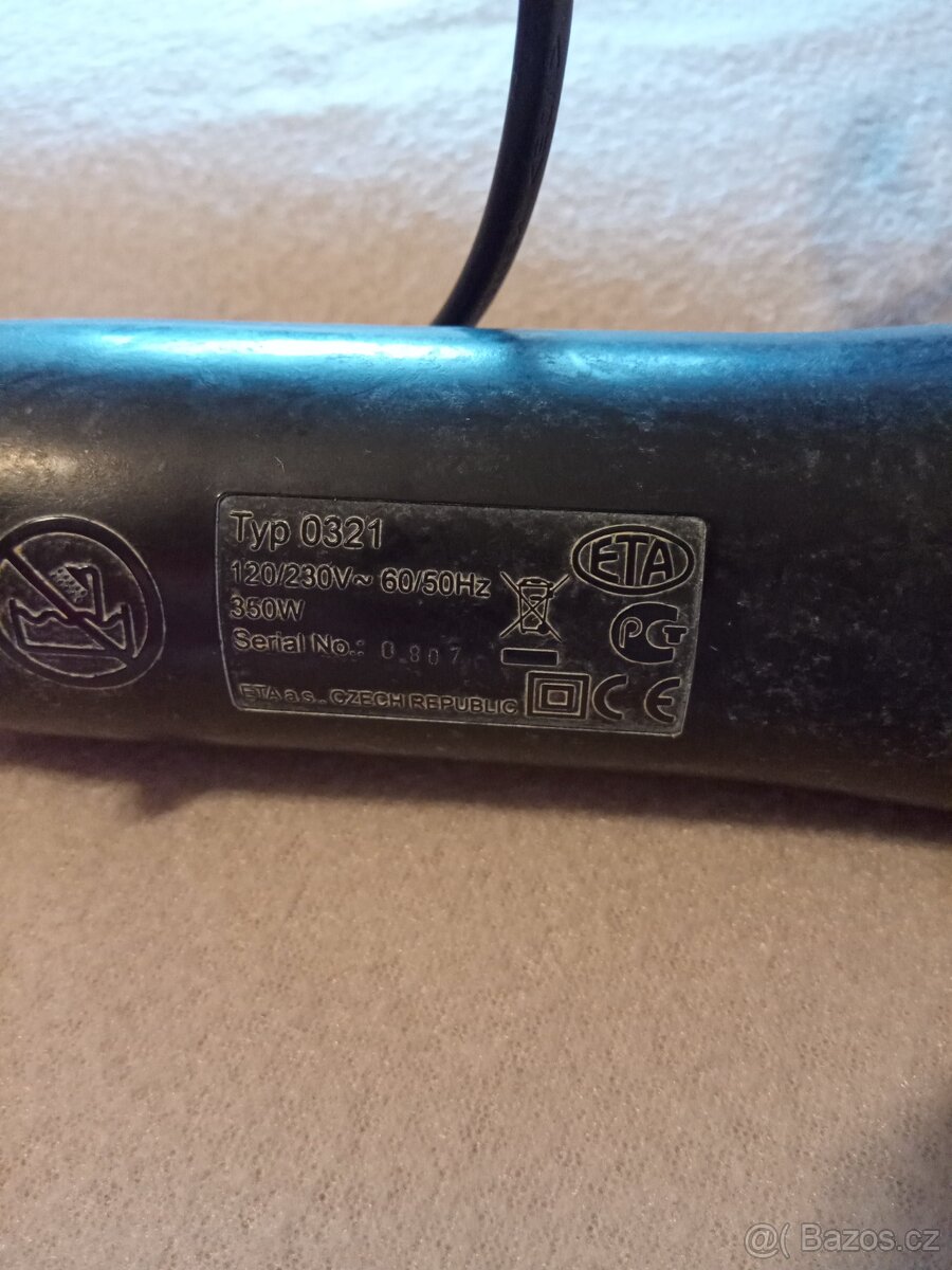 Horkovzdušný kulmofén ETA, typ 0321 - 5