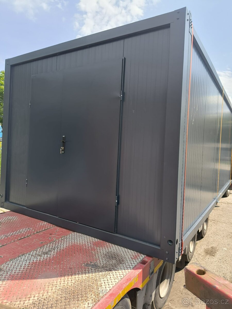 skladový kontejner 7 x 3 s dvoukřídlými vraty - 5