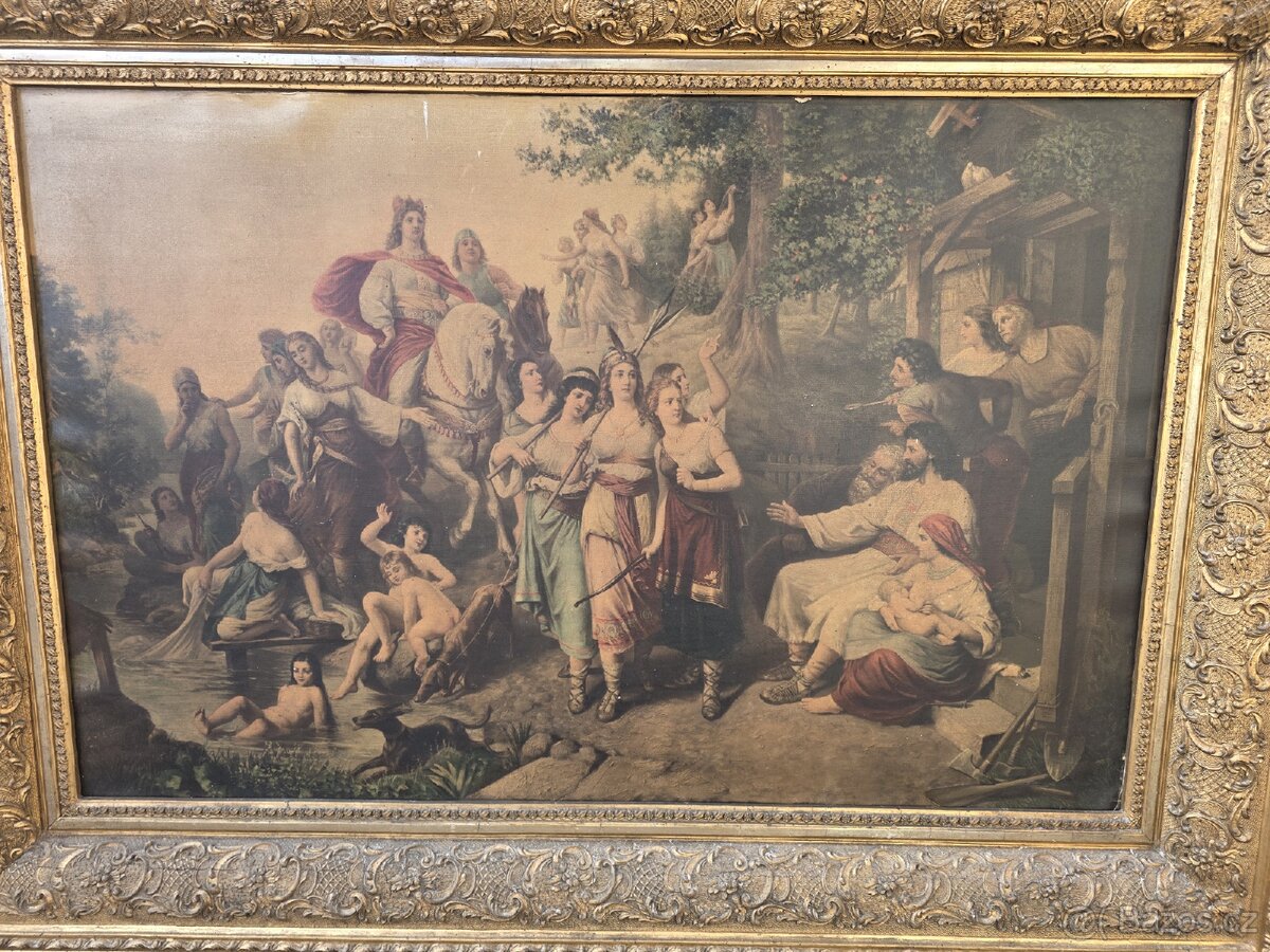 Staré velké obrazy - 5