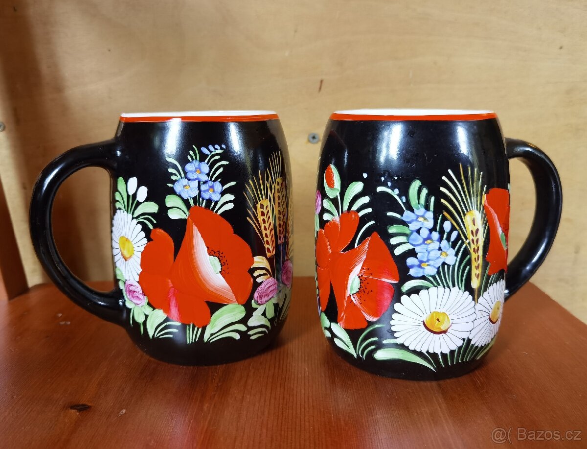 Pozdišovská keramika talíře hrnky - 5