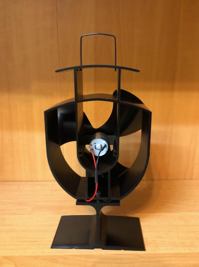 Krbový ventilátor na kamna - 5