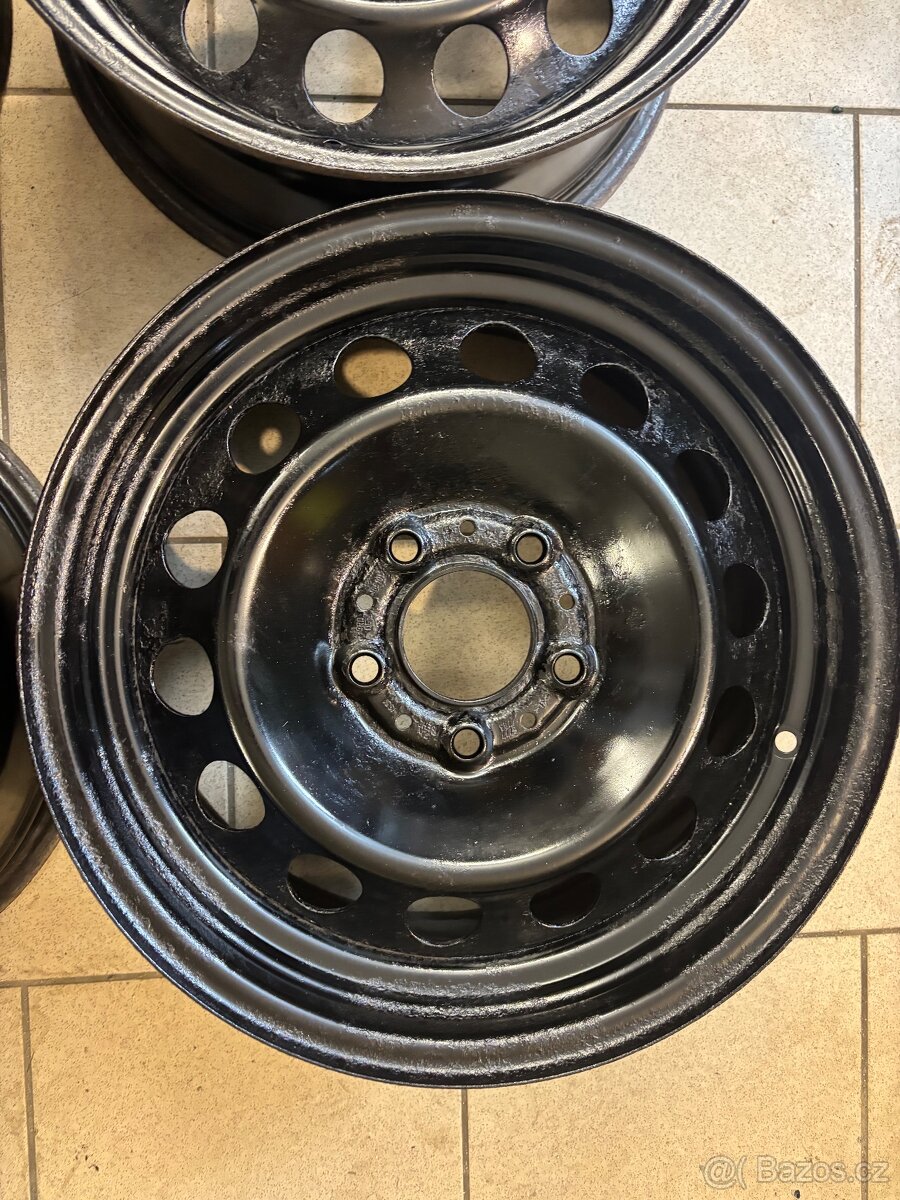 5x120 Plechové disky R16 - 5