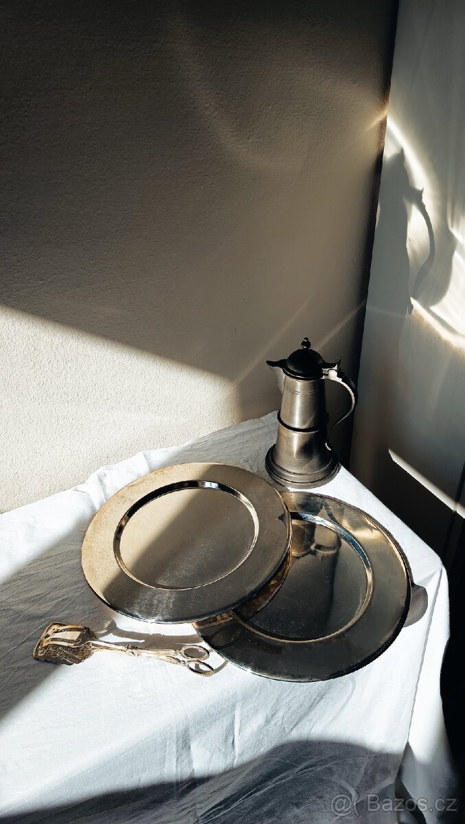 Postříbřené italské podtácy - 5