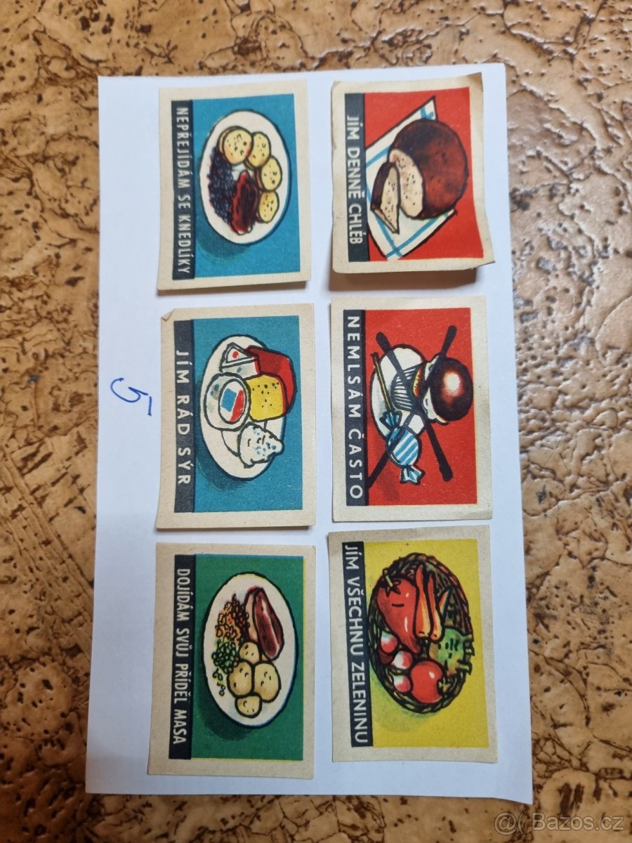 Zápalkové nálepky - 5