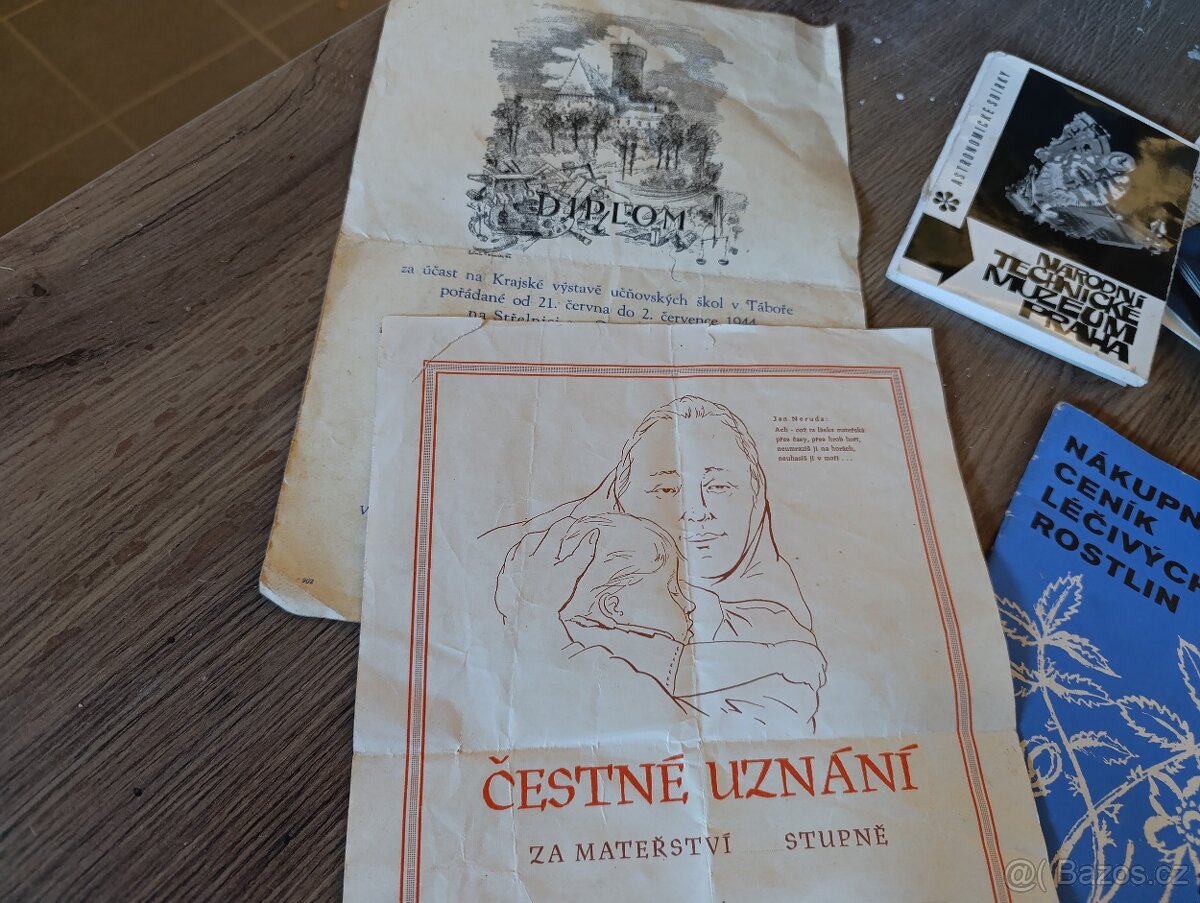 Staré různé věci směs - 5