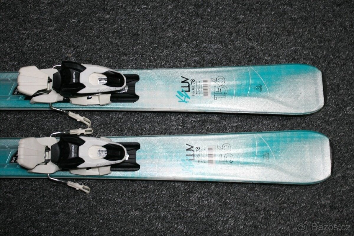 dámske lyže K2 156 cm , lyžaky Head - 5