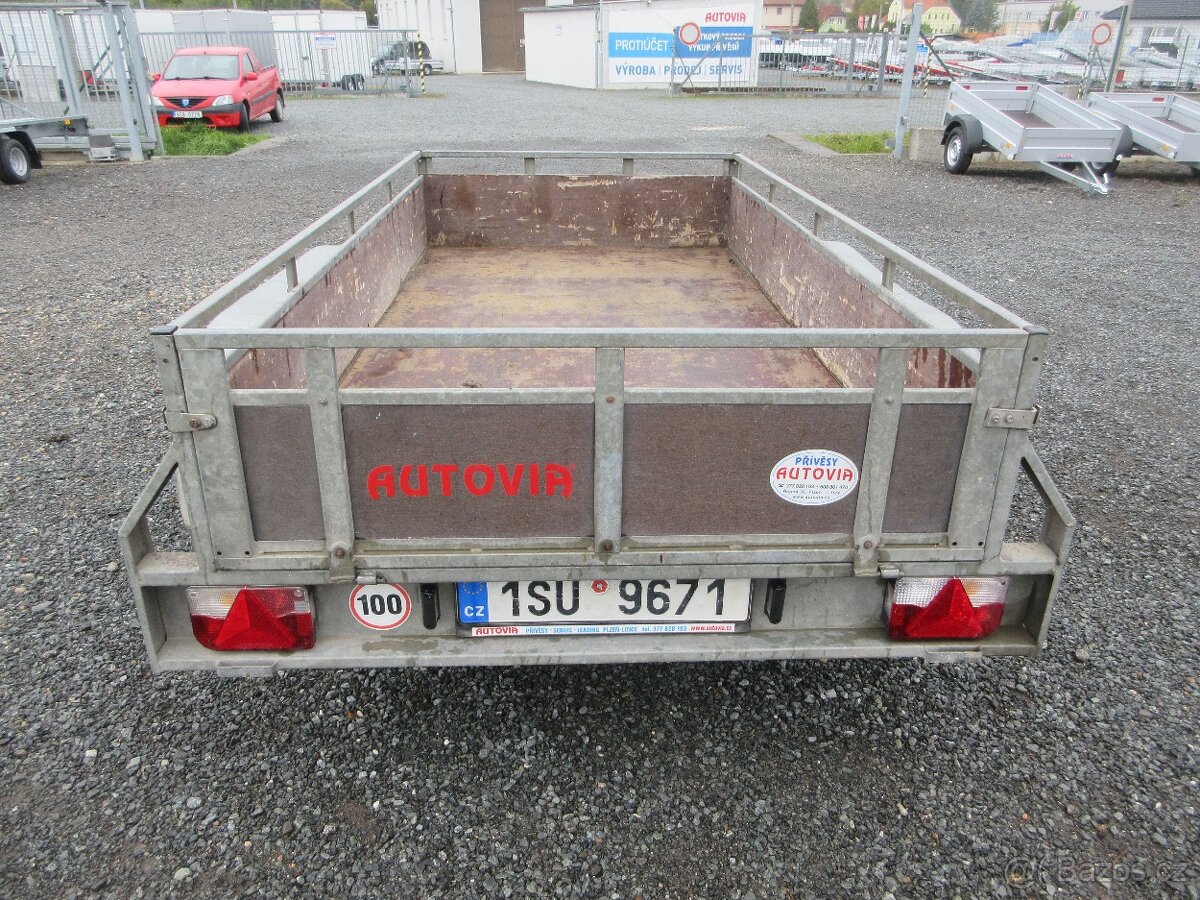 Bazarový dvouosý přívěs LPA N2 2,50x1,27/0,30 RE - 5