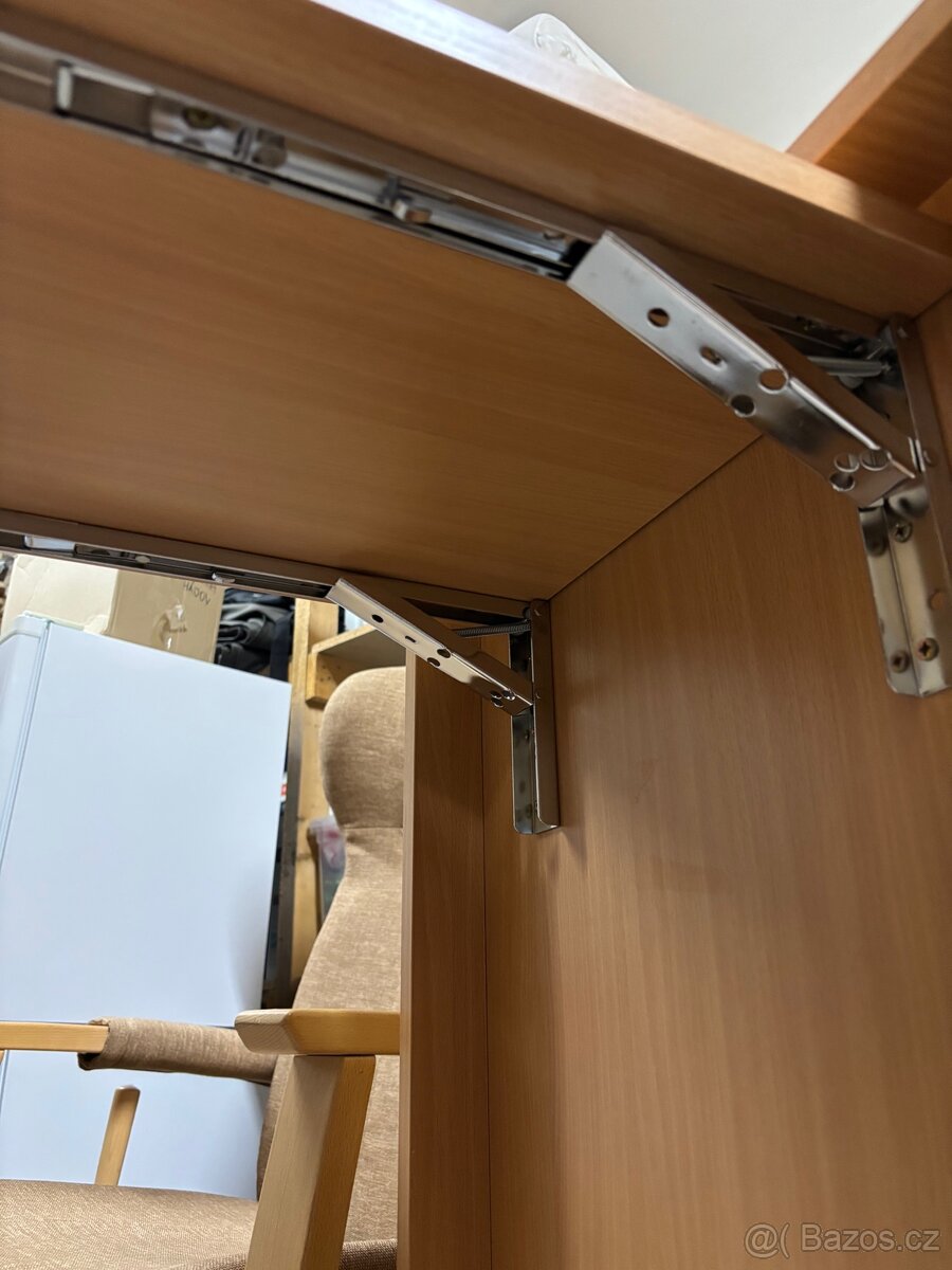 Noční stolek s jídelní deskou. - 5