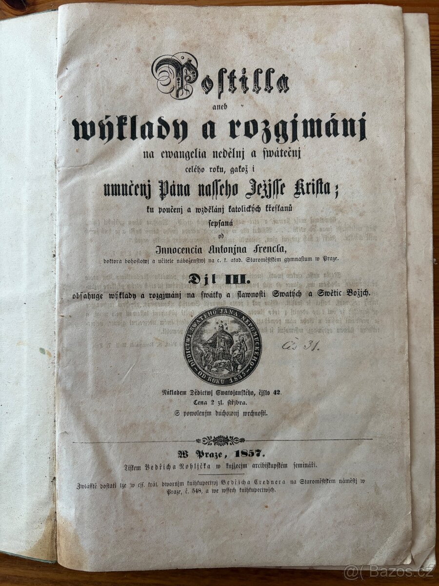 Postilla aneb Výklady a rozjímání - 5