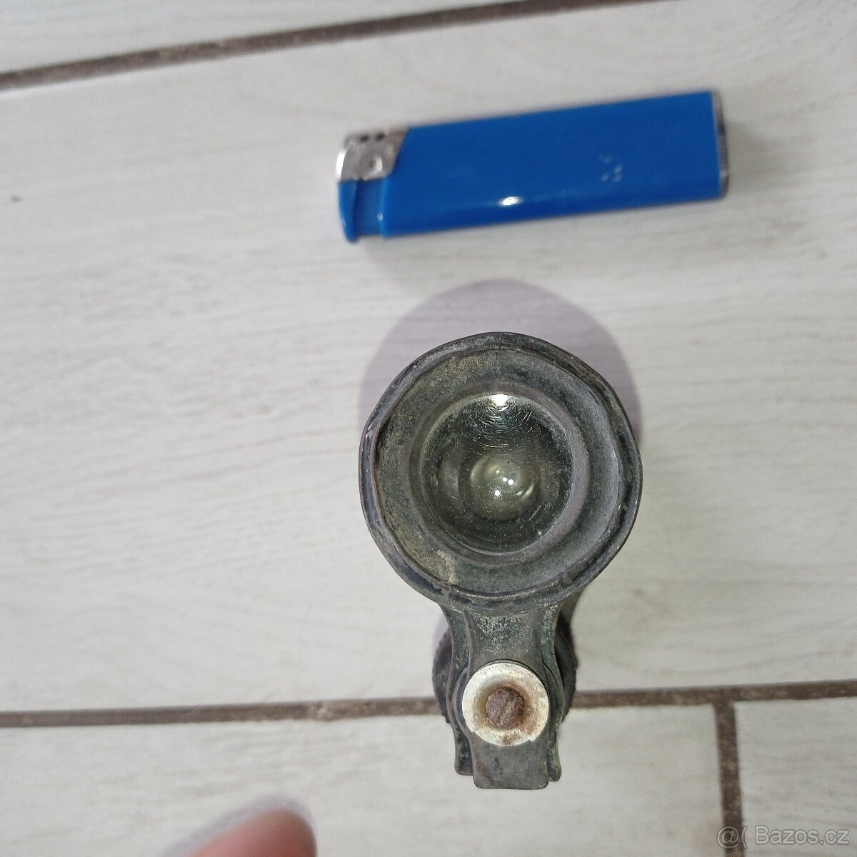 Starý dalokohled, kukátko mosaz - 5